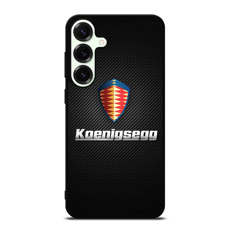 KOENIGSEGG CARBON LOGO Samsung Galaxy S25 Plus Case Cover