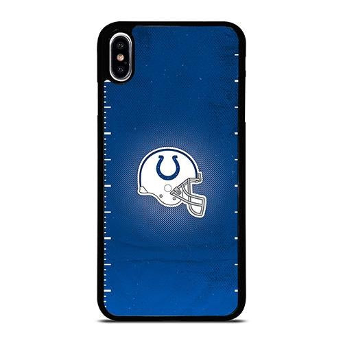 INDIANAPOLIS COLTS NFL HELMET iPhone XS Max Case Cover