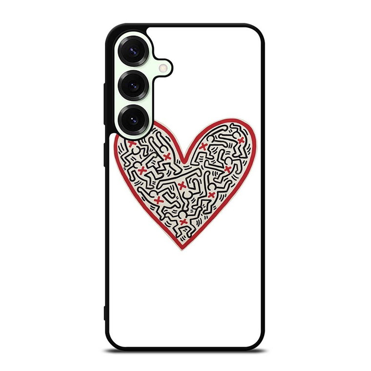 LOVE KEITH HARING Samsung Galaxy S25 Plus Case Cover