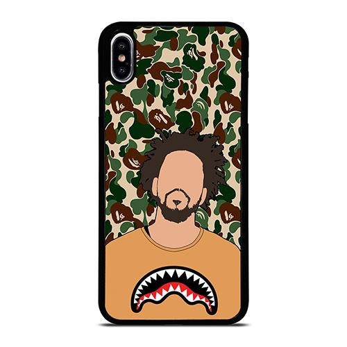 J COLE BAPE PAINT iPhone XS Max Case Cover