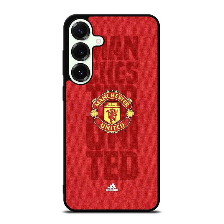 MANCHESTER UNITED FC LOGO ADIDAS Samsung Galaxy S25 Plus Case Cover