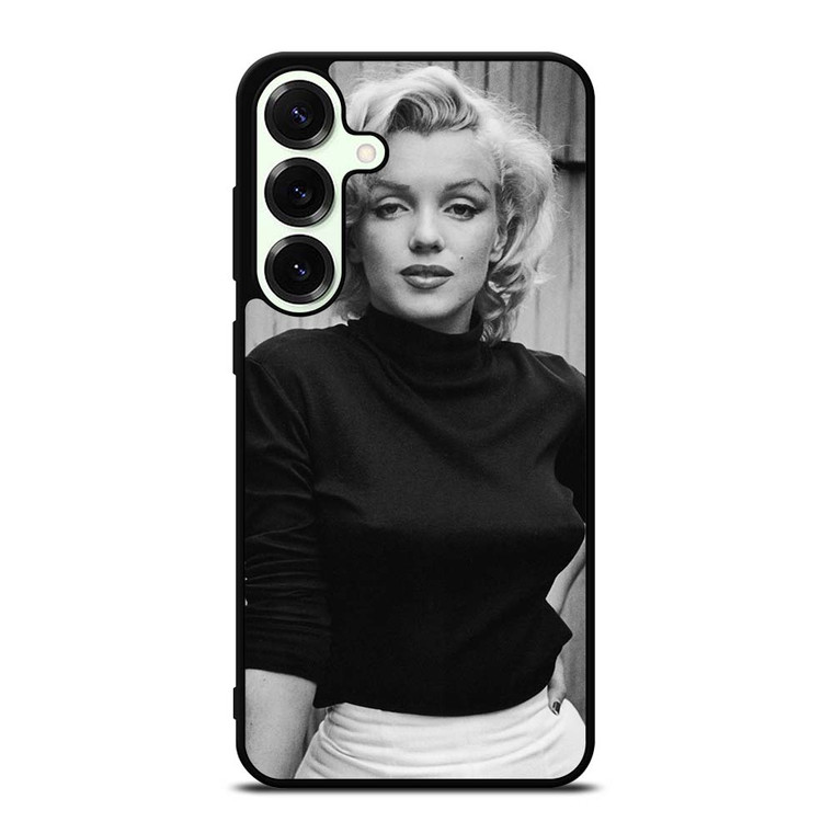 MARILYN MONROE BLACK WHITE Samsung Galaxy S25 Plus Case Cover