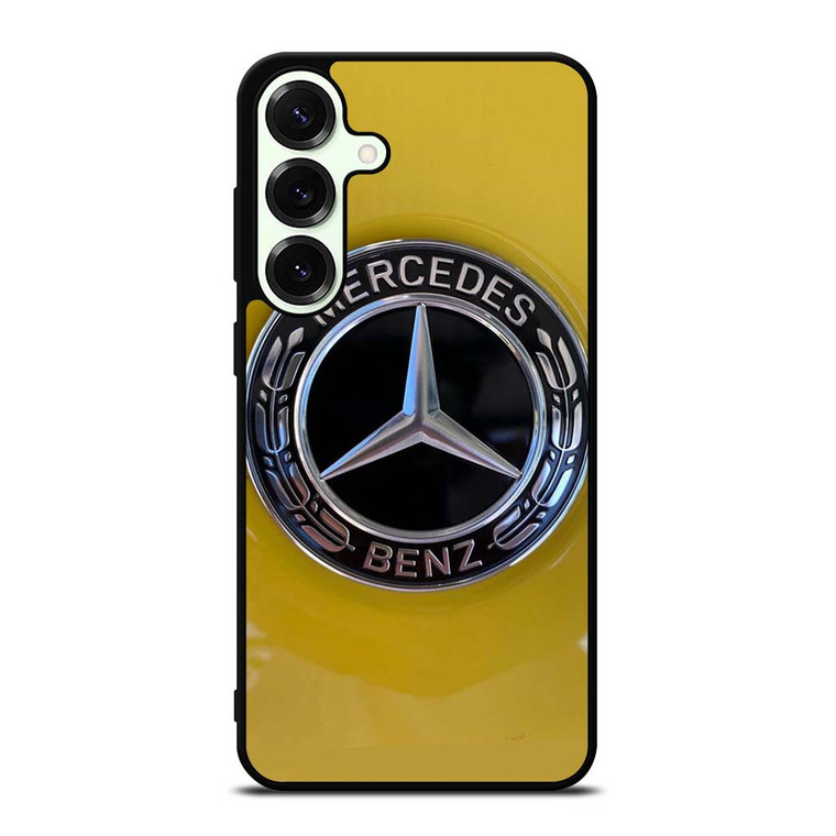 MERCEDES BENZ CAR LOGO YELLOW ICON Samsung Galaxy S25 Plus Case Cover