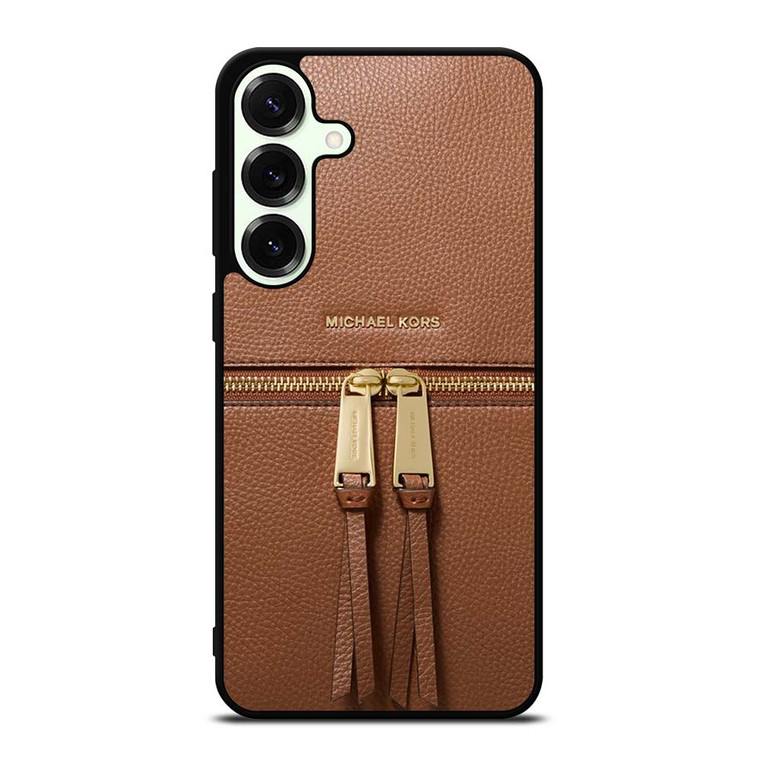 MICHAEL KORS MK LOGO BACKPACK BAG BROWN Samsung Galaxy S25 Plus Case Cover