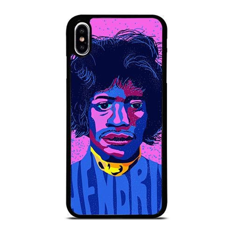 JIMI HENDRIX GUITAR LEGEND ART iPhone XS Max Case Cover