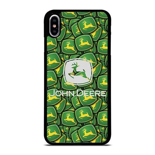 JOHN DEERE LOGO PATTERN 2 iPhone XS Max Case Cover