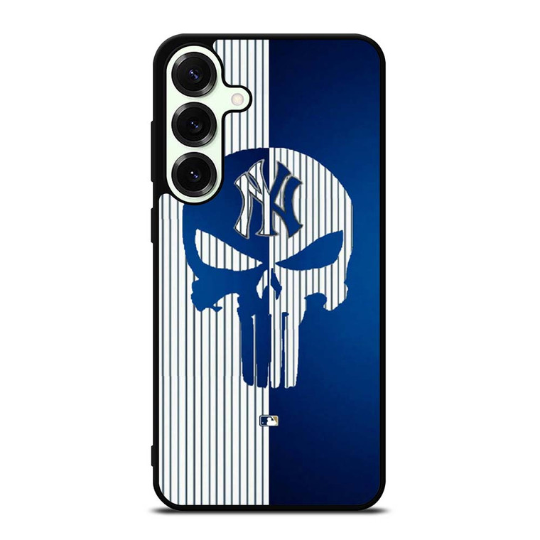 NEW YORK YANKEES SKULL PUNISHER Samsung Galaxy S25 Plus Case Cover