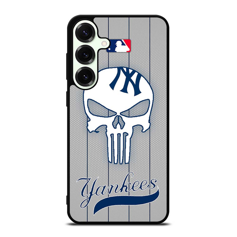 NEW YORK YANKEES THE PUNISHER MLB Samsung Galaxy S25 Plus Case Cover