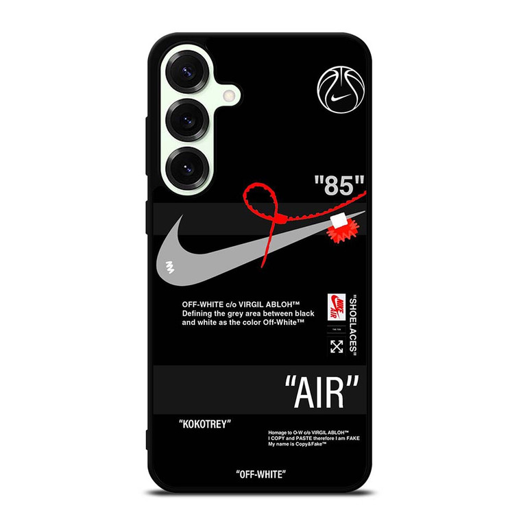 NIKE AIR JORDAN OFF WHITE SHOE LOGO Samsung Galaxy S25 Plus Case Cover
