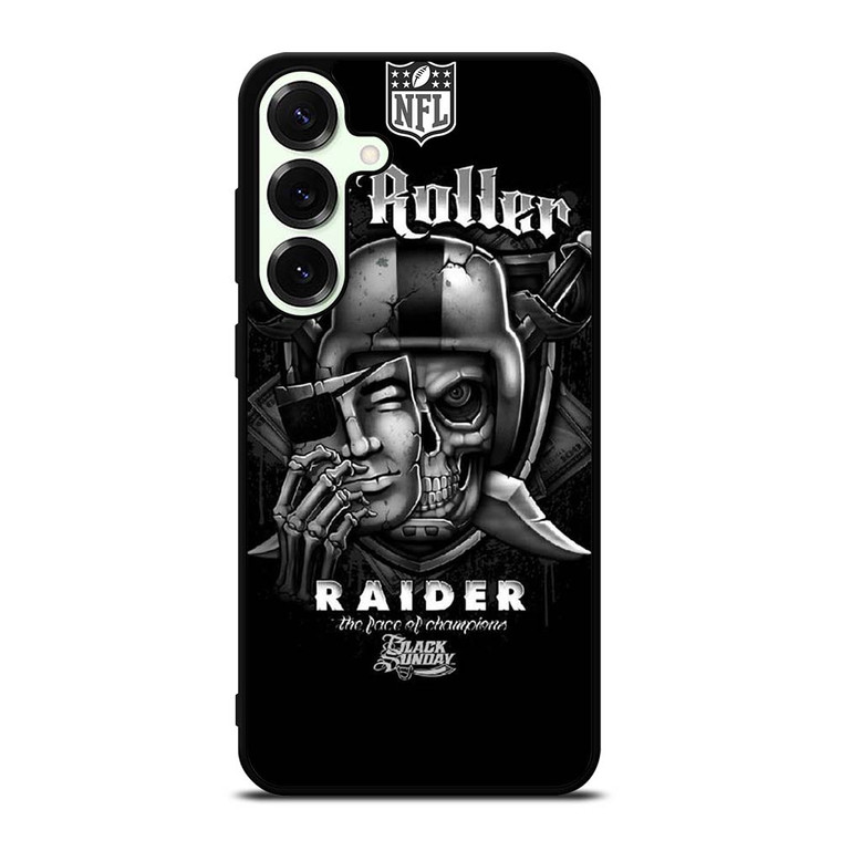 OAKLAND RAIDERS BLACK SUNDAY NFL Samsung Galaxy S25 Plus Case Cover