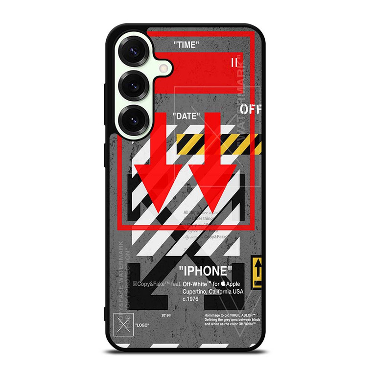 OFF WHITE ARROW DOWN Samsung Galaxy S25 Plus Case Cover