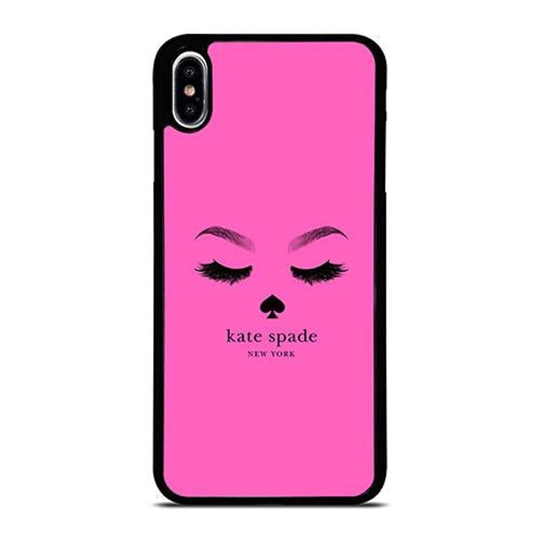 KATE SPADE PINK EYEBROW iPhone XS Max Case Cover
