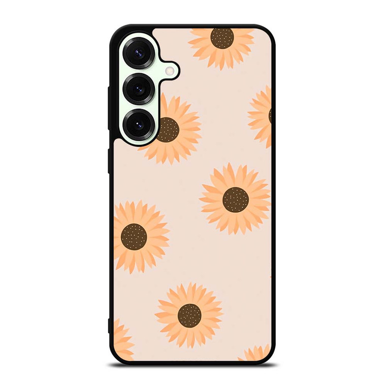 PASTEL SUNFLOWER PATTERN Samsung Galaxy S25 Plus Case Cover