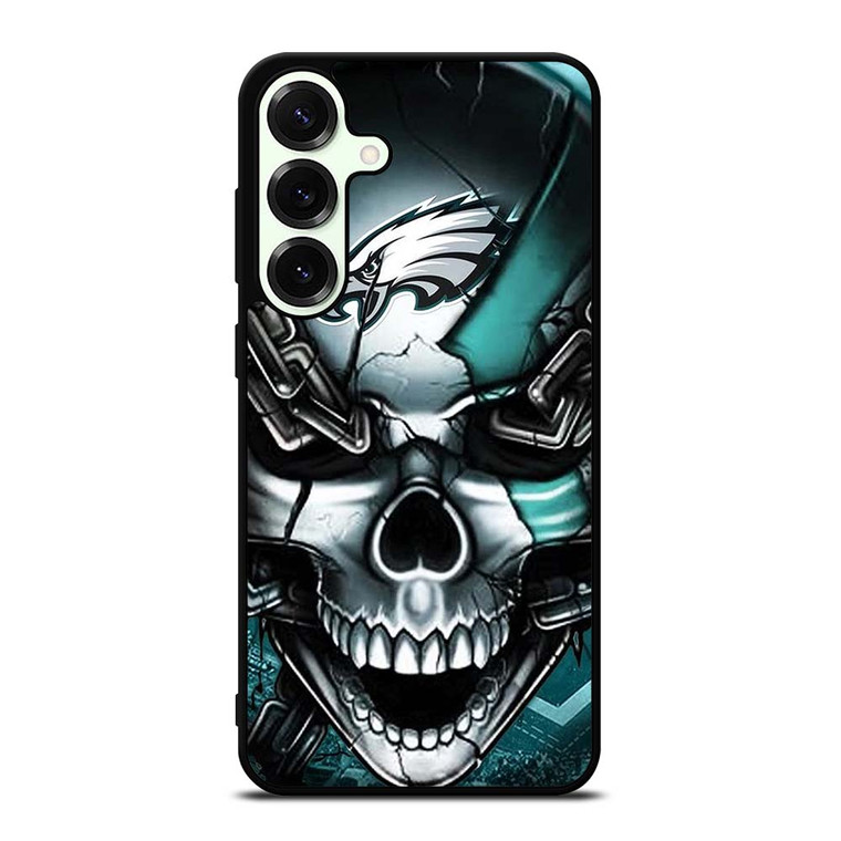 PHILADELPHIA EAGLES SKULL LOGO Samsung Galaxy S25 Plus Case Cover