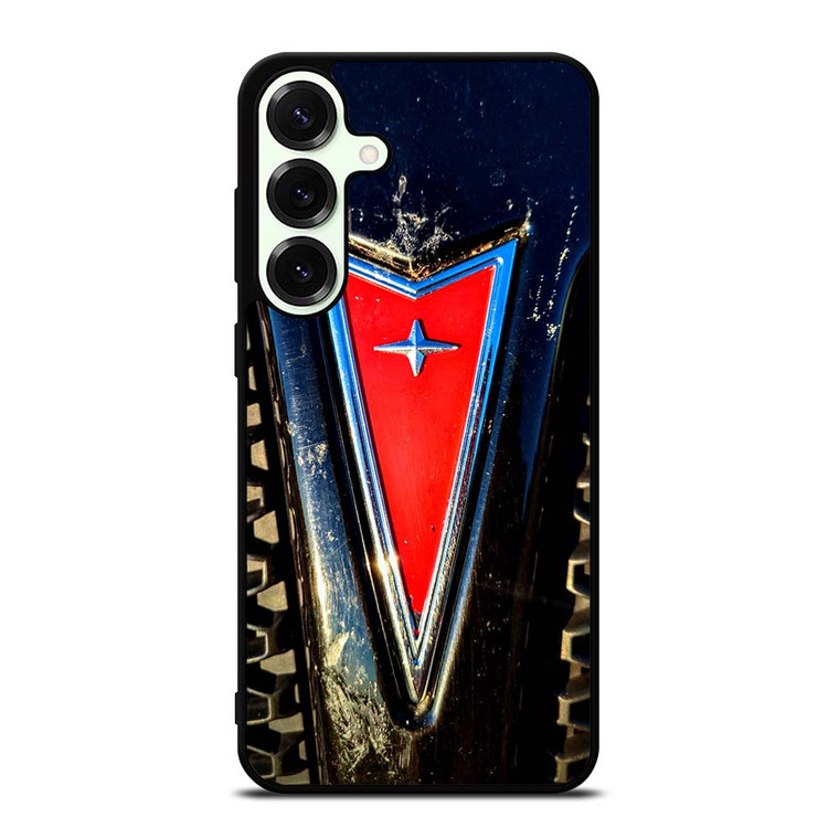 PONTIAC CAR METAL EMBLEM Samsung Galaxy S25 Plus Case Cover