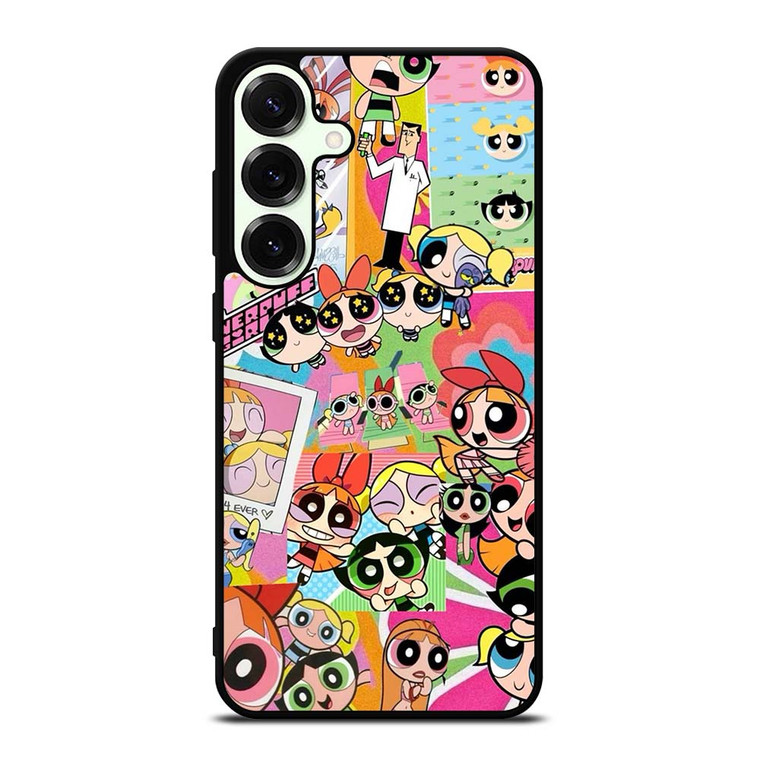 POWERPUFF GIRLS CARTOON NETWORK COLLAGE Samsung Galaxy S25 Plus Case Cover