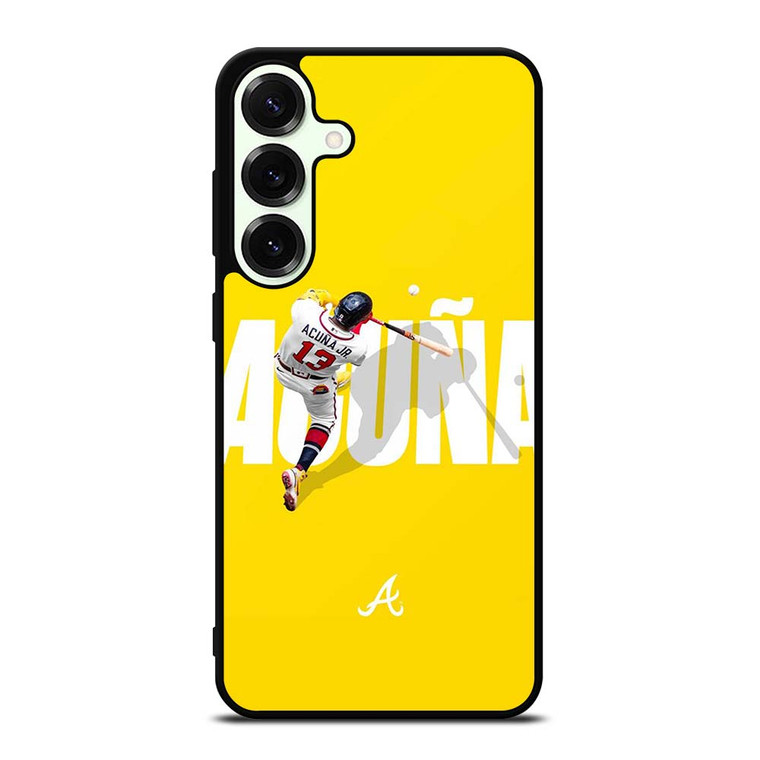 RONALD ACUNA JR ATLANTA BRAVES 13 Samsung Galaxy S25 Plus Case Cover