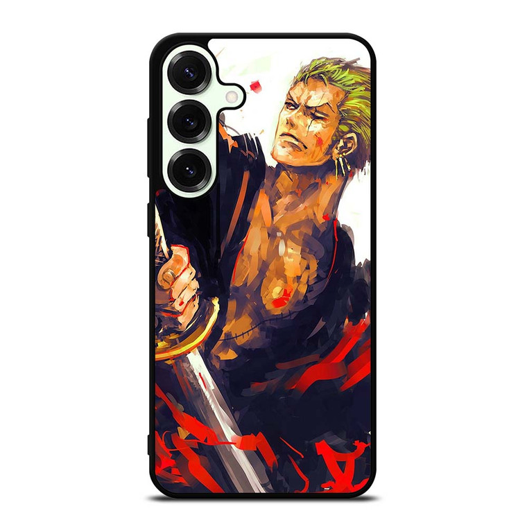 RORONOA ZORO ONE PIECE ART Samsung Galaxy S25 Plus Case Cover