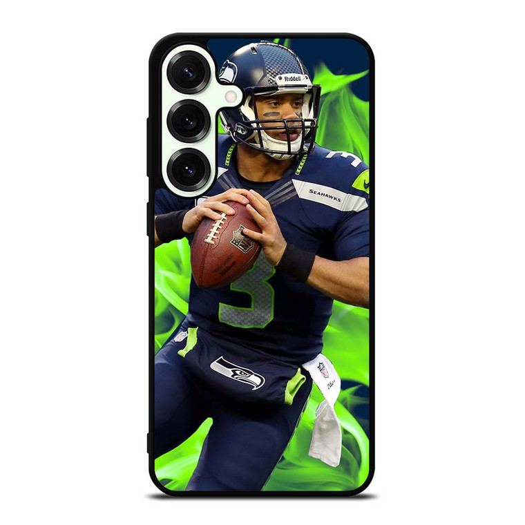 RUSSELL WILSON SEATTLE SEAHAWK NFL Samsung Galaxy S25 Plus Case Cover