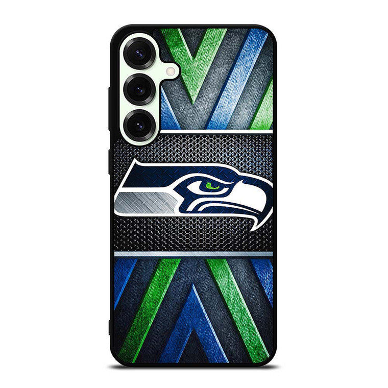 SEATTLE SEAHAWKS METAL LOGO Samsung Galaxy S25 Plus Case Cover