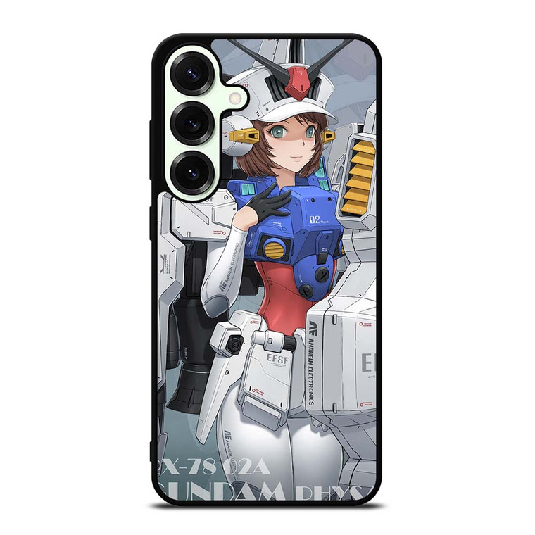 SEXY GIRL GUNDAM FAN ART Samsung Galaxy S25 Plus Case Cover