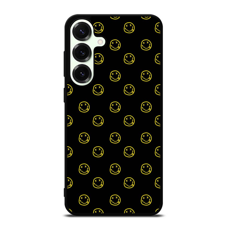 SMILEY FACE NIRVANA PATTERN Samsung Galaxy S25 Plus Case Cover