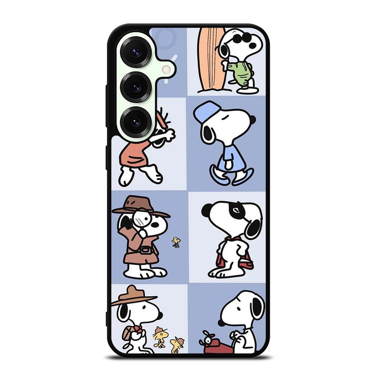 SNOOPY THE PEANUTS CHARLIE BROWN CARTOON Samsung Galaxy S25 Plus Case Cover