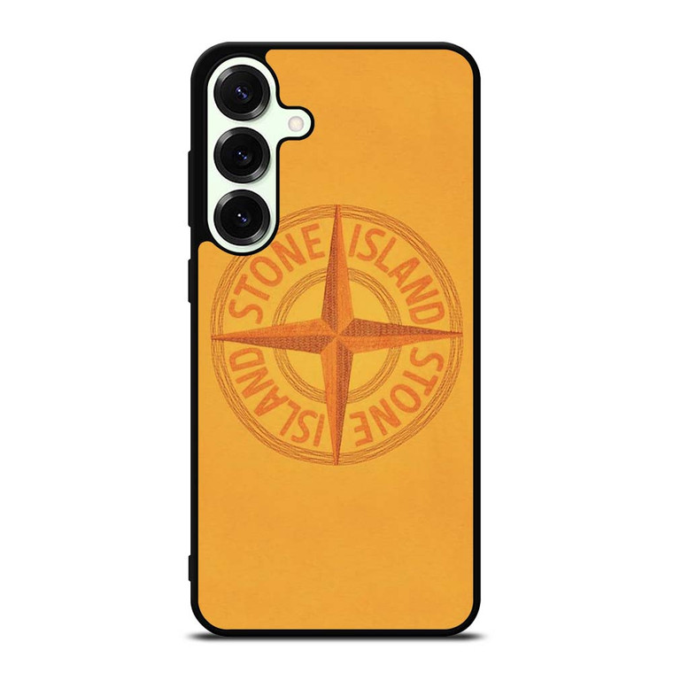 STONE ISLAND LOGO YELLOW Samsung Galaxy S25 Plus Case Cover