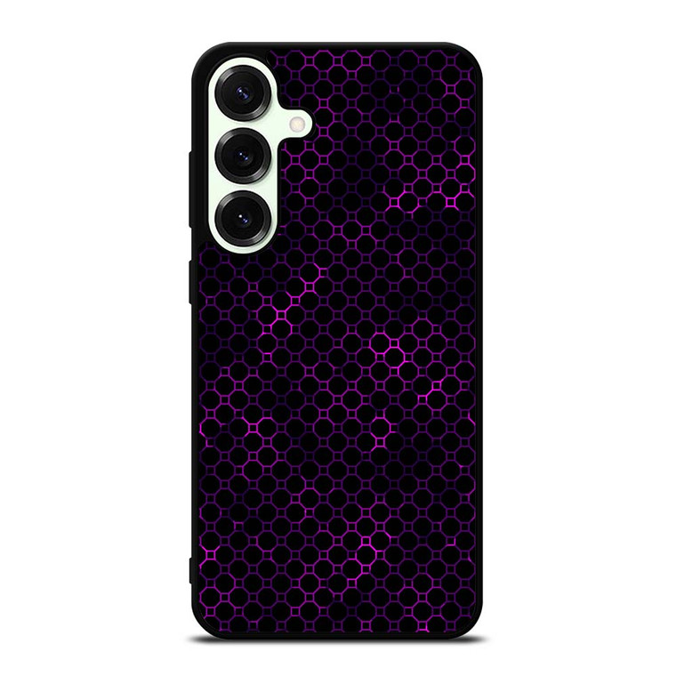 STYLISH HEXAGONAL VIOLET PATTERN Samsung Galaxy S25 Plus Case Cover