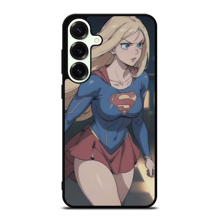 SUPER GIRL CARTOON MANGA ANIME Samsung Galaxy S25 Plus Case Cover