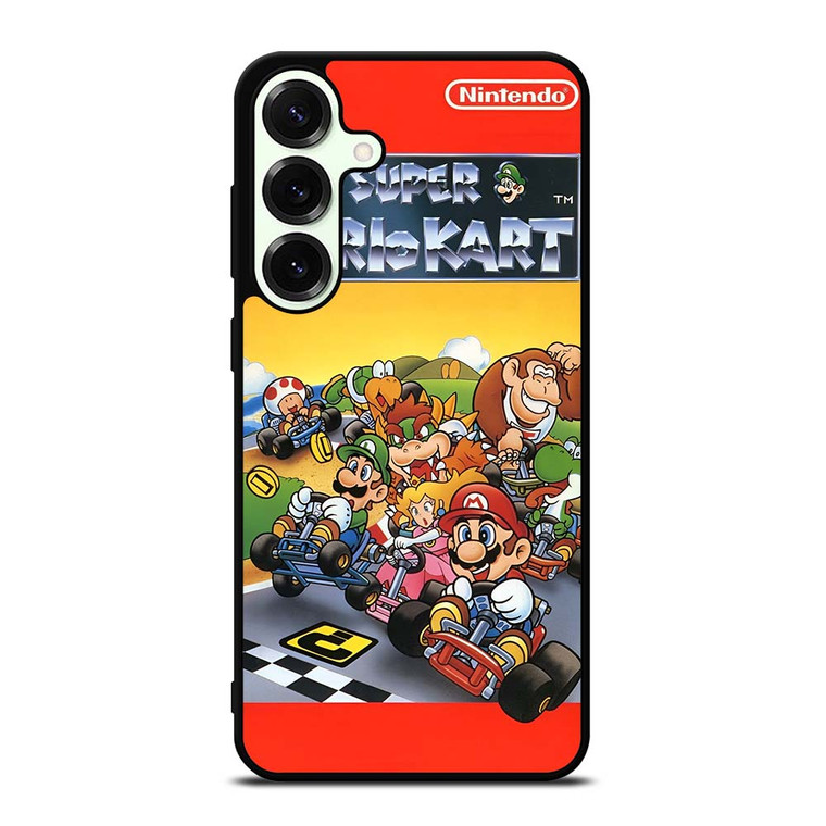 SUPER MARIO KART BROSS GAMES NINTENDO POSTER Samsung Galaxy S25 Plus Case Cover