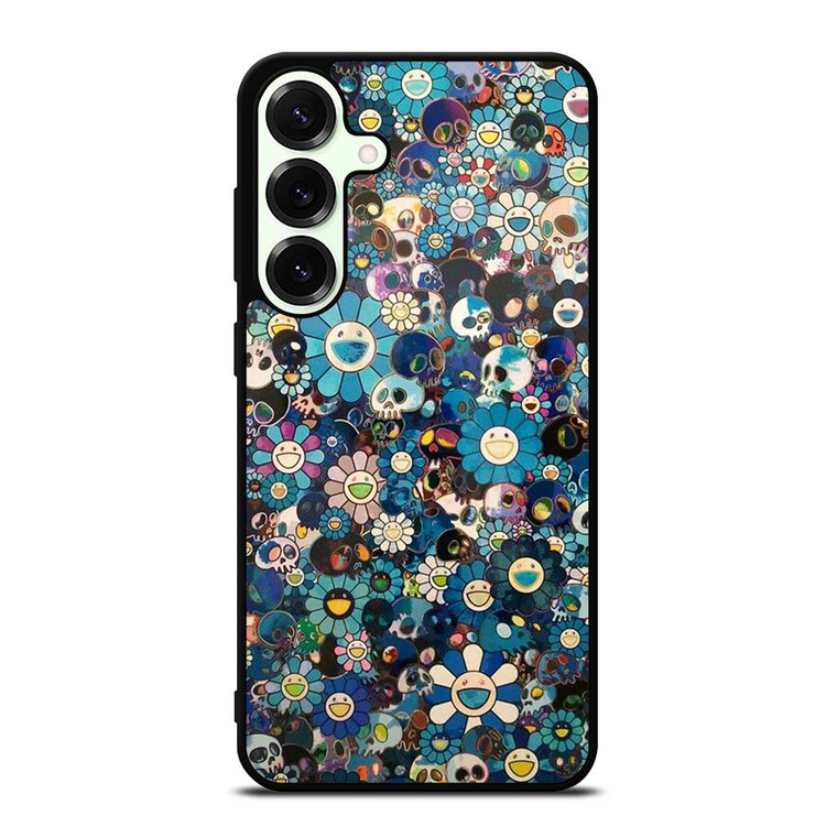 TAKASHI MURAKAMI FLOWERS SKULL Samsung Galaxy S25 Plus Case Cover