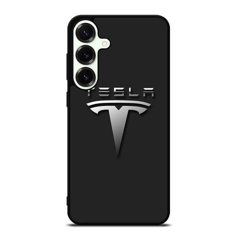 TESLA CAR LOGO Samsung Galaxy S25 Plus Case Cover