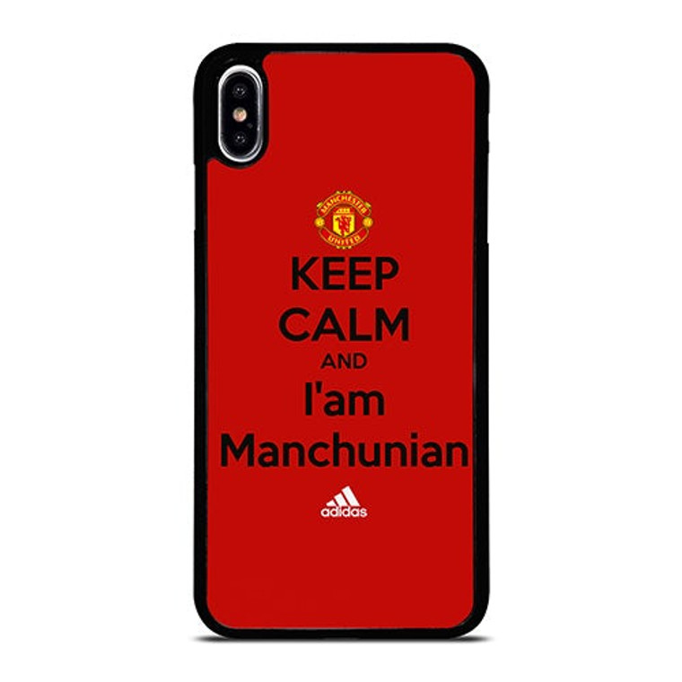 MANCHESTER UNITED FANS iPhone XS Max Case Cover