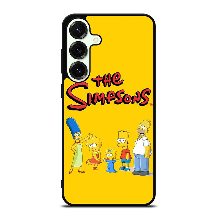 THE SIMPSONS FAMILY CARTOON Samsung Galaxy S25 Plus Case Cover