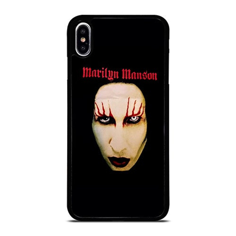 MARILYN MANSON SCARY FACE iPhone XS Max Case Cover