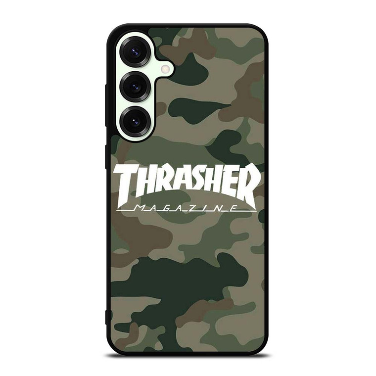THRASHER SKATEBOARD MAGAZINE CAMO Samsung Galaxy S25 Plus Case Cover