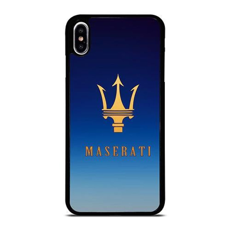 MASERATI GOLD LOGO iPhone XS Max Case Cover