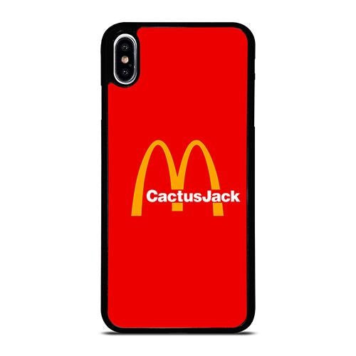MCDONALDS CACTUS JACK TRAVIS SCOTT iPhone XS Max Case Cover