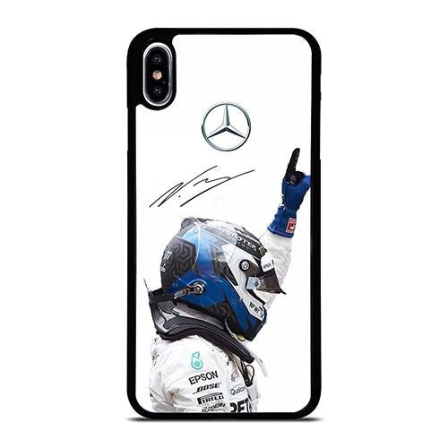 MERCEDES F1 VALTTERI BOTTAS SIGNATURE iPhone XS Max Case Cover