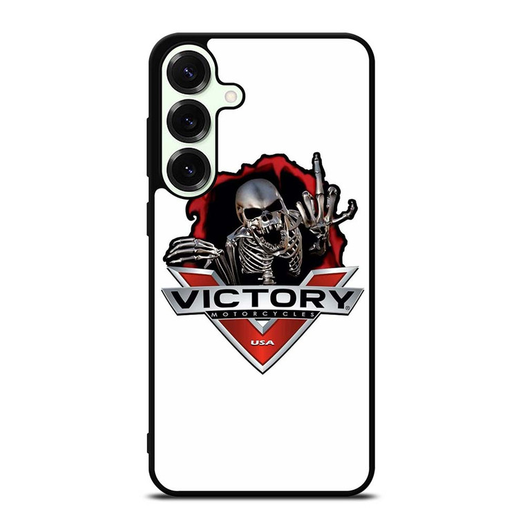VICTORY MOTORCYCLE SKULL USA LOGO Samsung Galaxy S25 Plus Case Cover