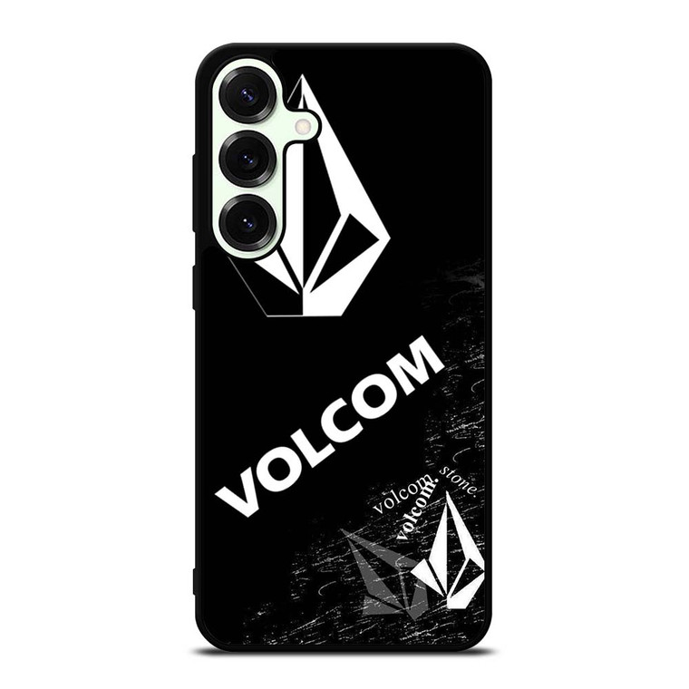 VOLCOM BLACK LOGO Samsung Galaxy S25 Plus Case Cover