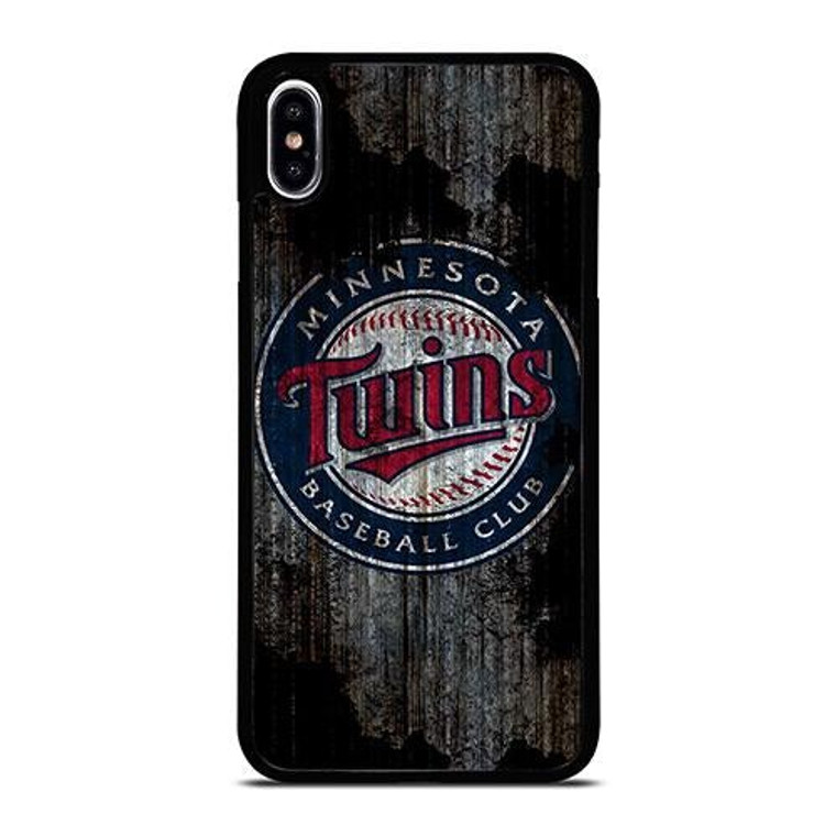 MINNESOTA TWINS RUSTY LOGO iPhone XS Max Case Cover