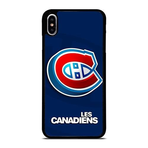 MONTREAL LES CANADIENS NHL 3D LOGO iPhone XS Max Case Cover