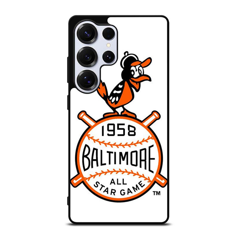 BALTIMORE ORIOLES LOGO BASEBALL TEAM 1958 Samsung Galaxy S25 Ultra Case Cover