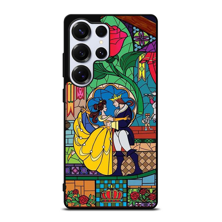 BEAUTY AND THE BEAST SETENED GLASS Samsung Galaxy S25 Ultra Case Cover