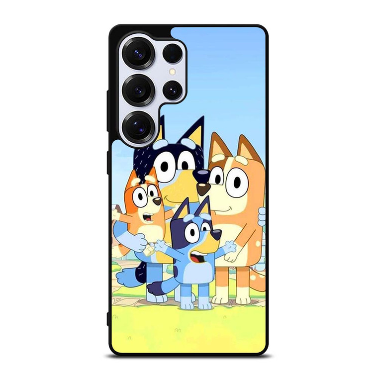 BLUEY CHARACTERS CARTOON Samsung Galaxy S25 Ultra Case Cover
