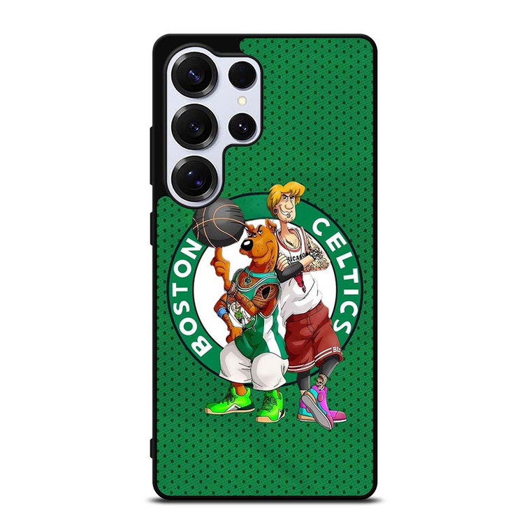 BOSTON CELTICS LOGO SCOOBY DOO Samsung Galaxy S25 Ultra Case Cover