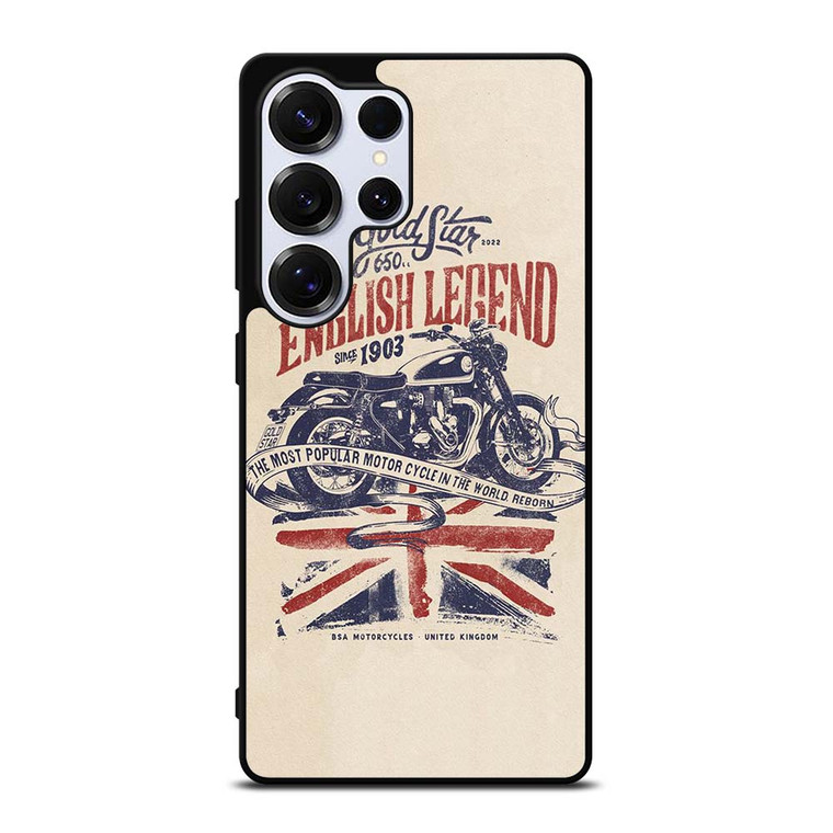 BSA MOTORCYCLE BRITISH GOLD STAR Samsung Galaxy S25 Ultra Case Cover