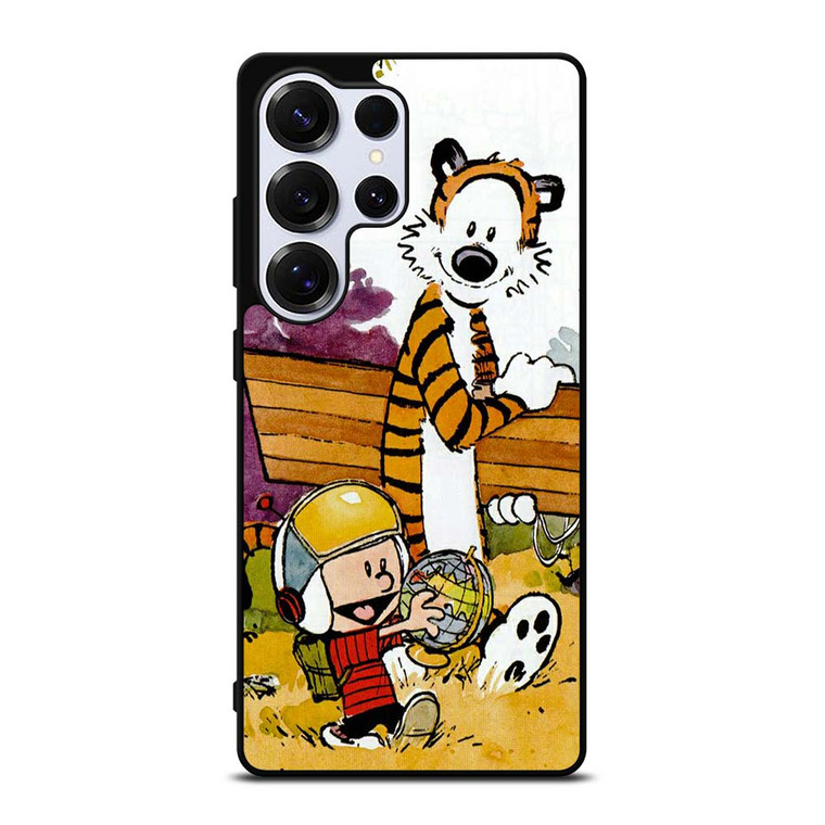 CALVIN AND HOBBES CARTOON Samsung Galaxy S25 Ultra Case Cover